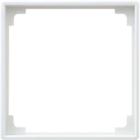 Image of A 590 ZA WW - Frame 1-gang white A 590 ZA WW