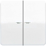 Image of CD 595 KO5 WW - Cover plate for switch/push button white CD 595 KO5 WW