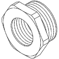 Image of 1893M2016 - Adapter ring M16 / M20 plastic 1893M2016