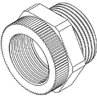 Image of 1897P13M20 - Adapter ring M20 / PG13 plastic 1897P13M20