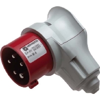 Image of 3982 - CEE plug 16A 5p 6h 400 V (50+60 Hz) red 3982