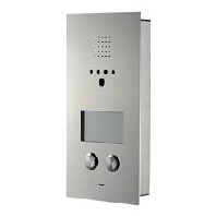 Image of 5490 - Door loudspeaker 2-button silver 5490