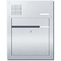Image of CL BF3A 01 B-02 - Mailbox 1-fold Silver CL BF3A 01 B-02