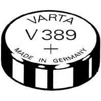 Image of V 389 Stk.1 - Coin cell battery silver oxide 85mAh V 389 Stk.1