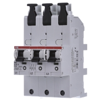 Image of S751/3-E63 - Selective mains circuit breaker 3-p 63A S751/3-E63