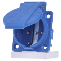Image of 1461050 - Socket outlet protective contact blue 1461050
