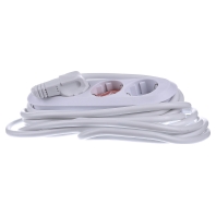 Image of 387.272 - Socket outlet strip white 387.272