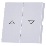 Image of 1785 JA-84 - Cover plate for venetian blind white 1785 JA-84