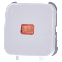 Image of 2509-214 - Cover plate for switch/push button white 2509-214