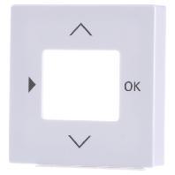 Image of 6435-84 - Cover plate for time switch white 6435-84