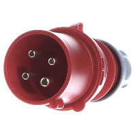 Image of CT 432/6H - CEE plug 32A 4p 6h 400 V (50+60 Hz) red CT 432/6H
