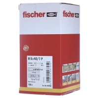 Image of Fischer 48795 Spijkerpluggen N-FZ 6 x40 mm FZ GP Kunststof slagpluggen 6 mm 100 stuks