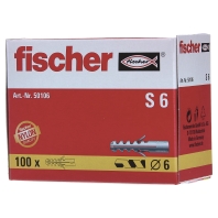 Image of Fischer Nylon 6 mm 100 stuks