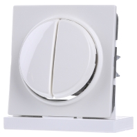 Image of 012540 - Series switch flush mounted white 012540
