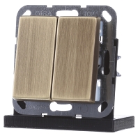 Image of 0125603 - Series switch flush mounted bronze 0125603