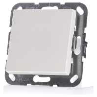 Image of 012601 - Two-way switch flush mounted cream white 012601