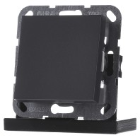 Image of 012628 - Two-way switch flush mounted anthracite 012628