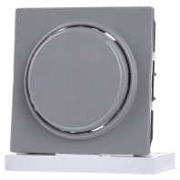 Image of 012642 - Two-way switch flush mounted grey 012642