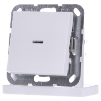 Image of 013627 - Two-way switch flush mounted white 013627