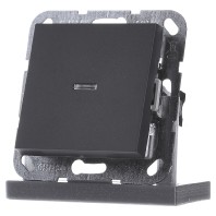 Image of 013628 - Two-way switch flush mounted anthracite 013628