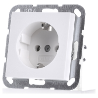 Image of 018027 - Socket outlet protective contact white 018027
