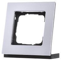 Image of 0211203 - Frame 1-gang aluminium 0211203