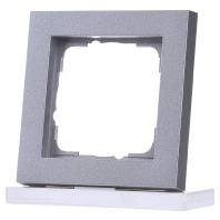 Image of 021125 - Frame 1-gang aluminium 021125