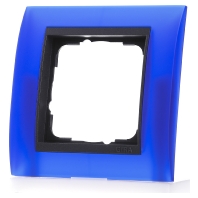 Image of 021189 - Frame 1-gang blue 021189