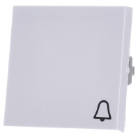 Image of 028603 - Cover plate for switch/push button white 028603