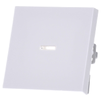Image of 029003 - Cover plate for switch/push button white 029003
