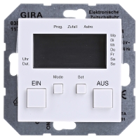 Image of 038503 - Electronic time switch white 038503