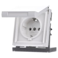 Image of 045466 - Socket outlet protective contact white 045466