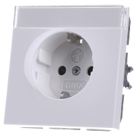 Image of 0462112 - Socket outlet protective contact white 0462112