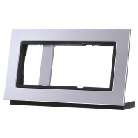 Image of 1002203 - Frame 2-gang aluminium 1002203