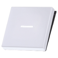 Image of A 590 KO5 WW - Cover plate for switch/push button white A 590 KO5 WW