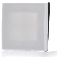 Image of ABAS 591 WW - Cover plate for switch/push button white ABAS 591 WW