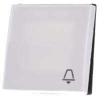 Image of AS 591 K WW - Cover plate for switch/push button white AS 591 K WW