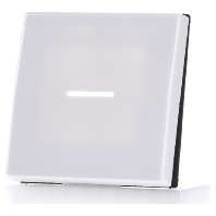 Image of AS 591 KO5 WW - Cover plate for switch/push button white AS 591 KO5 WW