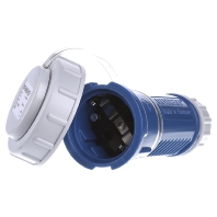 Image of 10833 - Schuko coupler plastic blue 10833