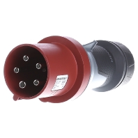 Image of 13112 - CEE plug 63A 5p 6h 400 V (50+60 Hz) red 13112