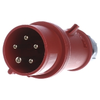Image of 13A - CEE plug 16A 5p 6h 400 V (50+60 Hz) red 13A