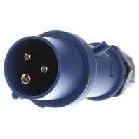 Image of 148A - CEE plug 16A 3p 6h 230 V (50+60 Hz) blue 148A