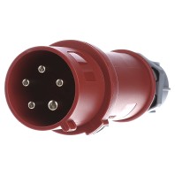 Image of 14A - CEE plug 32A 5p 6h 400 V (50+60 Hz) red 14A
