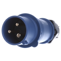 Image of 260 - CEE plug 32A 3p 6h 230 V (50+60 Hz) blue 260