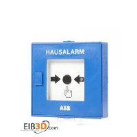 ABB Stotz S&J MHDH 4/KL  - Brandmelder  ZollHausalarm Zoll,blau,LED MHDH 4/KL