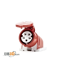 Mennekes 31  - Wanddose TwinCONTACT 16A,5p,6h,400V,IP44 31