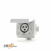 Bals Elektrotech. 140  - Unterputz-Steckdose 16A 3p 230V 6h IP44 140