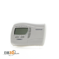 Eberle Controls INSTAT + 868  - Uhrenthermostat Funksender mit Uhr INSTAT + 868