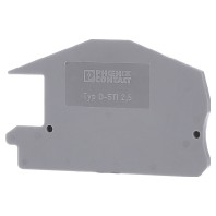Image of D-STI 2,5 - End/partition plate for terminal block D-STI 2,5