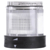 Image of Schneider Electric XVBC2B7 Signaalzuilelement Wit Continu licht 24 V/DC